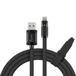 Lightning Phat Cable - Black with velcro holder